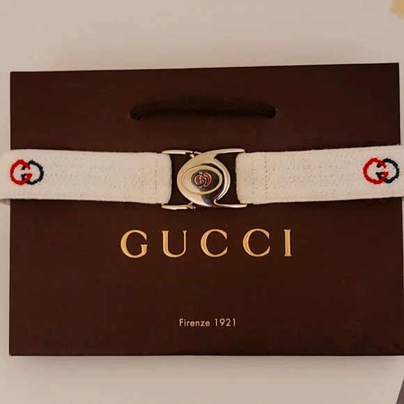 Gucci | Accessories | Rare Gucci Tennis Gg Belt Stretch  display picture 3